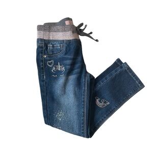 Squeeze | Girls Pull On Printed Jeans